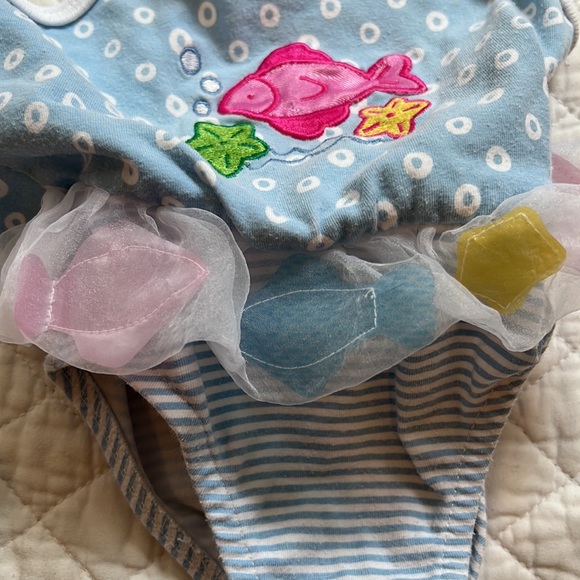 Baby swimsuit with tutu GUC - Picture 2 of 3